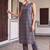 women printed regular cotton kurta with trousers