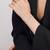 Pure 925 silver adjustable tennis bracelet for women
