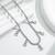 Pure 925 silver infinity tennis chain for women