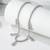 Pure 925 silver infinity tennis chain for women
