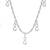 Pure 925 silver infinity tennis chain for women