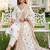 women ethnic motifs embroidered regular thread work cotton kurta with trousers & with dupatta