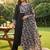 women floral embroidered regular thread work kurta with trousers & with dupatta