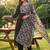 women floral embroidered regular thread work kurta with trousers & with dupatta