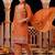 women ethnic motifs embroidered regular sequinned kurta with trousers & with dupatta