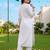 women ethnic motifs embroidered regular mirror work cotton kurta with trousers & with dupatta