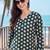 women printed regular cotton kurta with trousers