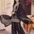 women ethnic motifs embroidered regular kurta with sharara & with dupatta