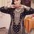 women ethnic motifs embroidered regular kurta with sharara & with dupatta