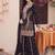 women ethnic motifs embroidered regular kurta with sharara & with dupatta