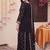women ethnic motifs embroidered regular kurta with sharara & with dupatta