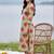 women floral printed regular cotton kurta with trousers