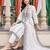 women ethnic motifs printed regular kurta with trousers & with dupatta