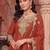 women ethnic motifs embroidered regular kurta with palazzos & with dupatta