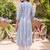 women printed regular cotton kurta with palazzos