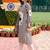 women striped regular cotton kurta with trousers