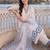 women floral embroidered regular thread work kurta with trousers & with dupatta