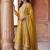 women ethnic motifs embroidered empire kurta with palazzos & with dupatta
