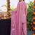 women ethnic motifs embroidered regular sequinned kurta with palazzos & with dupatta