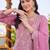 women ethnic motifs embroidered regular sequinned kurta with palazzos & with dupatta