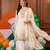 women ethnic motifs embroidered regular kurta with palazzos & with dupatta