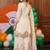 women ethnic motifs embroidered regular kurta with palazzos & with dupatta