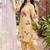 women printed regular cotton kurta with trousers