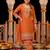 women ethnic motifs embroidered regular kurta with patiala & with dupatta