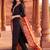 women ethnic motifs regular thread work kurta with trousers & with dupatta
