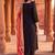 women ethnic motifs regular thread work kurta with trousers & with dupatta