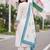 women floral embroidered regular thread work kurta with trousers & with dupatta