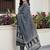 women printed regular cotton kurta with trousers & with dupatta