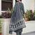 women printed regular cotton kurta with trousers & with dupatta