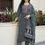 women printed regular cotton kurta with trousers & with dupatta