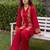 women ethnic motifs embroidered regular thread work kurta with palazzos
