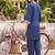 women ethnic motifs embroidered regular thread work linen kurta with palazzos