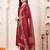 women ethnic motifs regular kurta with trousers & with dupatta