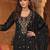 women ethnic motifs embroidered regular kurta with trousers & with dupatta