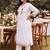 women floral embroidered regular thread work kurta with trousers & with dupatta