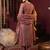 women ethnic motifs embroidered regular kurta with trousers & with dupatta