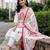 motifs embroidered regular thread work cotton kurta with trousers & with dupatta