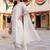women ethnic motifs embroidered regular kurta with trousers & with dupatta