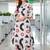 women printed regular cotton kurta with palazzos