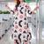 women printed regular cotton kurta with palazzos