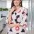 women printed regular cotton kurta with palazzos