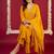 women regular gotta patti kurta with trousers & with dupatta