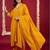 women regular gotta patti kurta with trousers & with dupatta