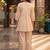 women printed regular kurti with trousers