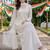 women ethnic motifs embroidered regular sequinned kurta with palazzos & with dupatta