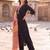 women regular thread work kurta with trousers & with dupatta